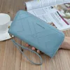 Wallets Leather Wallet Phone Purses Long Women's Female Coin Purse Card Holder Ladies Clutch Money Bag Large Capacity Double Zip