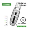 Rookpijpen Leaf Buddi Wuukah Nano Kit Wax Vaporizer Waterpijp 1200 mAh Variabele spanning Quartz Kamer Glass Bong Hookah Enail Dr Dhstu