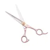 Hair Scissors 5.5 6 7 Japan Steel Professional Hairdressing Scissors Hair Thinning Barber Scissors Set Hair Cutting Shears 440C Scissors 9105# 230114