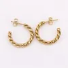 Hoop Earrings Classic Comfortable To Wear 20mm-30mm 4g-6.3g Sell Like 1 Retail 6 Wholesale Female Two Color Options LH1034