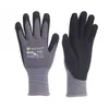 5 pares de guantes de trabajo con revestimiento de seguridad de nitrilo PU de nailon con revestimiento de Palma para mecánico de trabajo M/L