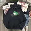 Kvinnors hoodies tröjor våren skateboard grodor överdimensionerade tröjor män och harajuku varm pullover kvinnors koreansk stil