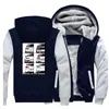 Heren Hoodies Heren Raglan Skyline Graphic Print Men Sweatshirt Fleece Warm Brand Zipper Jackets Hoge kwaliteit Autumn Winter Dikke jas