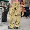 Pantaloni da donna 2023 Trendy Girl Style Street Personality Design Pocket Jeans lavati vecchi Pantaloni casual