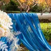 Curtain 70 600CM Wedding Arch Drape Chiffon Pography Background Decoration Party Table Runner Hanging