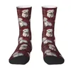 Men's Socks Novelty Printed West Highland Terrier Westie For Men Women Stretch Summer Autumn Winter Cute Puppy Dog Crew