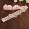 Wedding Sashes S419-R Bridal Belt Bride Dress Belts Pink Rhinestones Sash For Accessories Evening Dresses