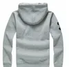 Luxe ontwerpers heren polo grote paarden hoodies sweatshirts herfst winter casual met hood sportjack heren hoodies