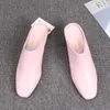 Slippers House Platform Loafers Розовые слайды модные женские каблуки на каблуках на ногах квадратный каблук