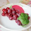 Party Decoration Grapes Fruit Artificial Realistic Clusters Pretend Toys Vinesbunch Decorative Ornament Fake Simulation Cluster Bundles