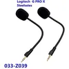Mikrofone Mini 3,5 mm Klinke Flexibler Mikrofonlautsprecher für Steelseies G Pro X Marke und hohe Qualität