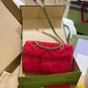 Classic Velvet Chain Shoulder Bags Women Marmont Luxuries Handbag GBAG Quilted Heart Designer Bag Tote Bag Fashion Crossbody Bags 5 Color Wallet 230111