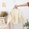 Cardigan Fashion Baby Girl Winter Clothes Flower for Knitted Sweater Soft Autumn Children Outerwear 230113