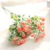 Dekorative Blumen Künstliche Mailänder Kamelie Blumen Hochzeit Blumenstrauß Kunststoff Fake Flores Artificiales Para Decoracion Hogar