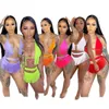 Two Piece Dress Echoine Sexy Fringe Tassel Bra Bikini Set Swimsuit Beach Two Piece Set Solid Swimwear bathing suit Summer Women Beachwear T230113