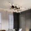 Lampadari Atmosfera di lusso nordica Lampadario per soggiorno Arredamento minimalista creativo Casa Lampada da soffitto a led Illuminazione moderna per camera da letto