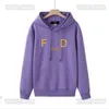 Coat fendyly ff Designer Luxury Classic Hoodie Sweater Autumn Winter Fashion Hooded Mens And Womens Couples Letter embroidery Casual Cotton