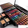 Cień oka Miss Rose Professional Makeup 180 Colours Matte Shimmer Paletta proszek Brwi Conturing Beauty Shadows Nude Long Dhuid