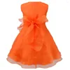 Flicka klänningar baby vestido födelsedagsfest kläder boll klänning prinsessan organza tutu klänning ärmlösa spädbarn flickor för dop bröllop