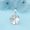 Pendant Necklaces Fashion Four-leaf Clover Necklace Jewelry For Women Bridal Wedding Accessorie Memorial Day Gift