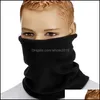 Scarves 3 In 1 Winter Unisexsports Thermal Fleece Scarf Snood Neck Warmer Face Mask Women Men Beanie Hats 2021 Autumn Drop Delivery Otlj3