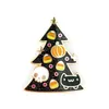 Broches Halloween Glitter Catmas kerstboom broche pins email metalen badges revers pin jackets mode sieraden accessoires