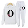 Women's Hoodies & Sweatshirts Two Piece Sets Women Sweatshirt Winter Long Sleeve Harajuku Hoodie Vintage Letters Print Sudadera