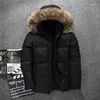 Męskie Down Top Design Men Winter Coats Biała kaczka wyściełana kurtka dla man Casual Marka Kurtki z kapturem