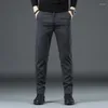 Men's Pants 2023 Spring Autumn Men Casual Korea Style Straight Fit Cotton Stretch Business Male Trousers Plus Size