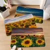 Carpets Sunflowe Kitchen Mat Nordic Style Home Doormat Bathroom-Toilet Mats Bedroom Welcome DoormatCarpets