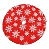 Decorações de Natal 35 polegadas Tapete de saia macia tapete de neve de tapete de neve para férias de fazenda férias de natal ornamentos de natal