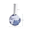 Party Favor Ups Creative Map Lage Tag Diy Round Travel Label Keyring Bag Pendant Keychain Gift Delivery Home Garden Festive Sup DHVCW