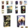 Parti lehine ups tarot kart güverte oyunları astar rüyalar oyuncak kehanet yıldız spinner ilham