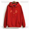 Coat fendyly ff Designer Luxury Classic Hoodie Sweater Autumn Winter Fashion Hooded Mens And Womens Couples Letter embroidery Casual Cotton