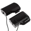 Portabla högtalare Mini Clip USB Soundbar för bärbar dator / skrivbords -surfplatta PC - Svartdriven Bluetooth -högtalare Subwoofer