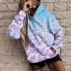 Sweats à capuche pour femmes Femmes Rose Fleur Imprimer Sweat À Capuche Mode Casual Streetwear Vêtements Féminins Automne Hiver Sweat Y2k Pull Hauts