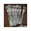 Pennelli trucco Nuovo 100Pcs Crystal Home Fai da te Facciale Maschera per gli occhi Pennello Cura della pelle Cosmetico Strumento di bellezza Drop Delivery 202 Dhcej