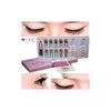 Valse wimpers LASH LIFT EYELASH PERPING KIT PERMY SET MET RADS GLUE Professionele cilia extensie Lashes Permanente schoonheid Make -up T DHT1L