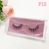 False Eyelashes Big Eye 3D Thick Full Strips HandMade Mink Lashes Korean Fake