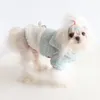 Dog Apparel 2023 Autumn And Winter Dogs Down Jacket Small Tail Ball Cotton Coat Cat Clothes Pet Puppy Sweater