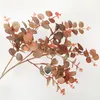 Decorative Flowers 70cm Indoor Artificial Plants Wall Decor Fake Flower Leaf Home Japanese Autumn Eucalyptus Wedding Arch Row Material