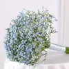 Flores decorativas Gypsophila artificial, 16 ramas, un ramo para decoración del hogar, arreglo floral de boda falso