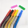 Drinking Straws 11 Colors Sile Tips For Stainless Steel Sts Tooth Collision Prevention Er St Drop Delivery Home Garden Kitchen Dinin Dhywu