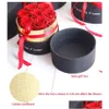 Enrolamento de presentes Eternal Rose in Box Preservou Flowers Real com Set the Mothers Day