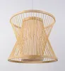 Lampes suspendues Classique Rustique Tricot À La Main Bambou Art Lumières Moderne Vintage E27 LED Lampe Pour Porchparlorstairscorridor