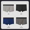 MUITOPANTES 4PCS/LOT Boxers Men Modal Roupa Sexy U Convex Men's Panties Comfort Masculino Masculino masculino Boxershorts por atacado