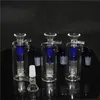 Hookahs Tall Ash Catcher Hookahs Matrix Percolator Glass Bong Tjock Joint 18,8mm och 14,4 mm