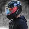 Casques de moto Marushin Casque de moto B5 Personnalité de protection universelle Full Face pour scooter électrique-moto