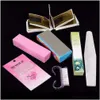 Nail Art Kits Professional 42 Acrylic Tips Powder Liquid Brush Glitter Clipper Primer File Set Tools New Deco Dhvwq