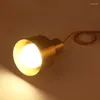 Lampade a sospensione Nordic Loft Style Pure Copper Single Droplight Lampade a LED vintage Lampada a sospensione creativa Deco Home Lighting